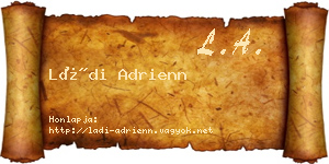 Ládi Adrienn névjegykártya